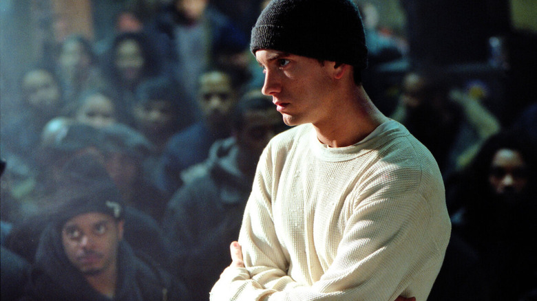 میتینگ رپ در کشور های خارجی | عکس امینم در فیلم 8mile